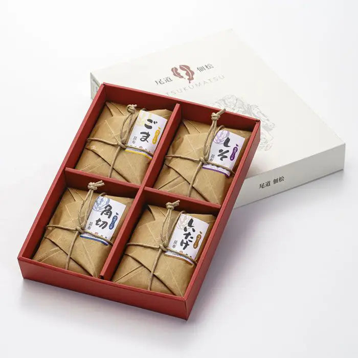 小さな油紙佃煮４品セット