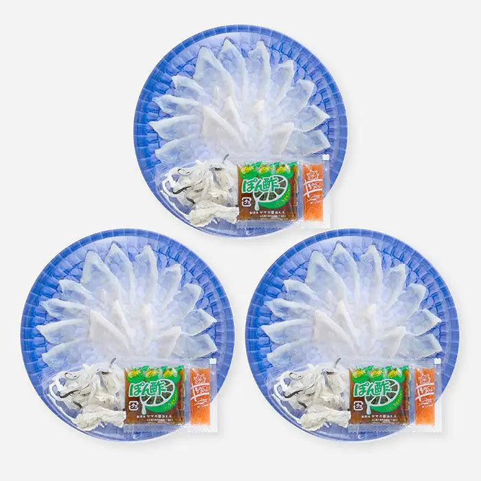 日髙本店　とらふぐ刺身小皿セット