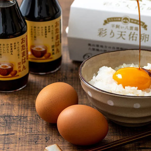 吉田ふるさと村 卵かけご飯セット【送料込】｜お菓子・スイーツ