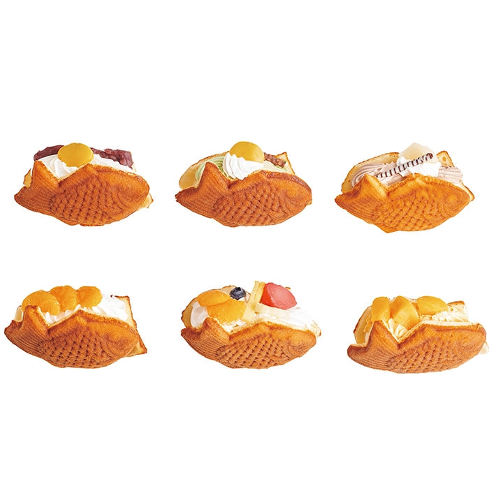 【母の日限定・送料込】瀬戸内花嫁スイーツ　瀬戸内花嫁たい焼き　６種（１個約９５ｇ）計６個【お届け日：5月7日（水）～10日（土）・着日指定不可】