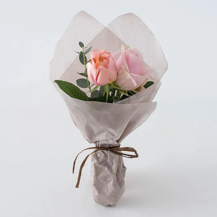 ホシファーム　薔薇のミニブーケ　スイート２本＆ホシフルーツ贅沢ブラウニー３個入