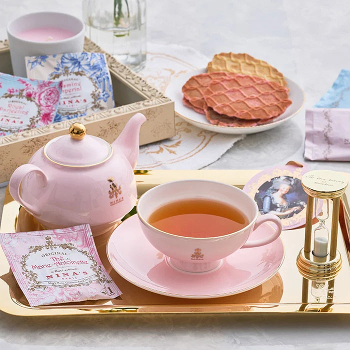 フリルブーケ８本スイート＆ニナスシークレットガーデンティータイム６個
