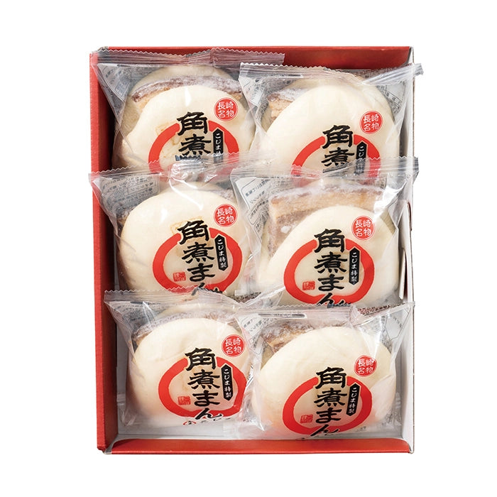 【母の日限定・送料込】こじま　角煮まん　６個【お届け日：5月7日（水）～10日（土）・着日指定不可】