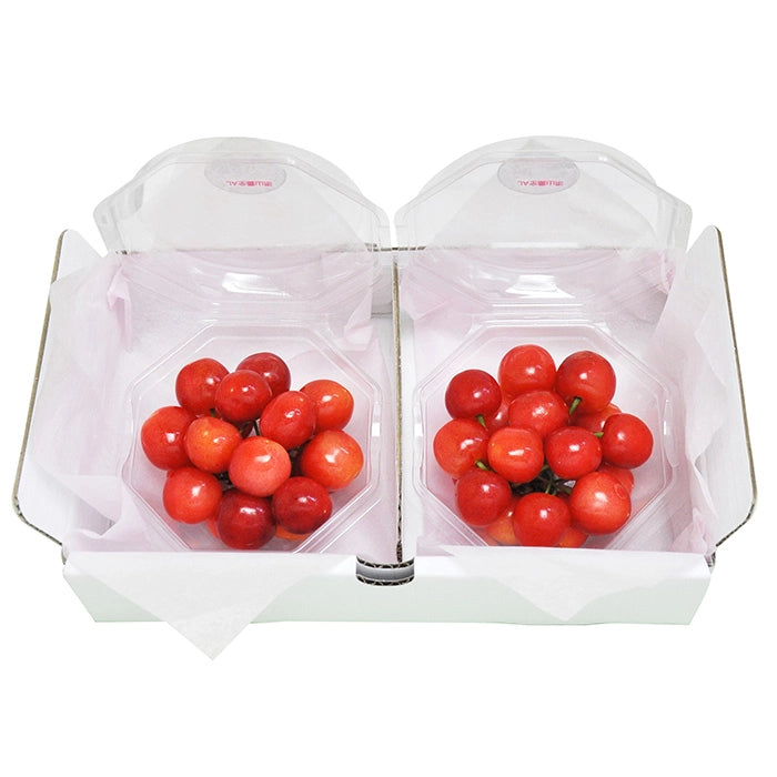 【母の日限定・送料込】山形県産　ハウスさくらんぼ「佐藤錦」［１００ｇ×２］【お届け日：5月7日（水）～10日（土）・着日指定不可】