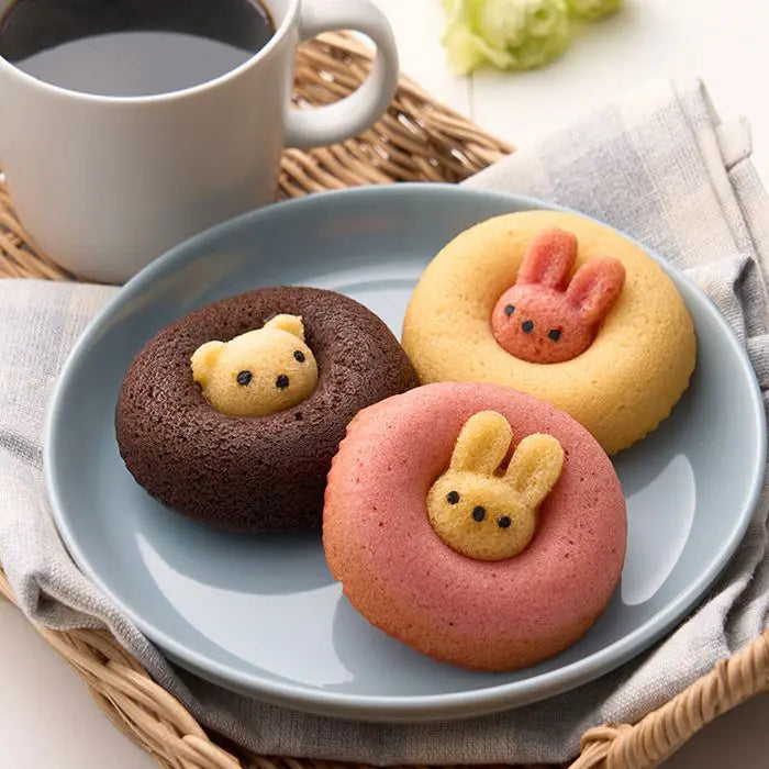 アニマルドーナツ 3個｜お菓子・スイーツギフト専門店｜オクルオクール
