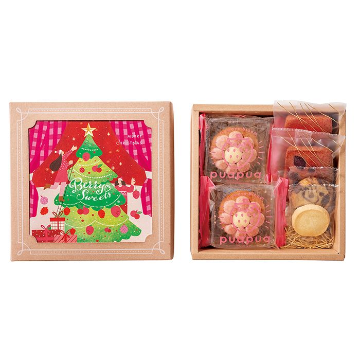 【季節限定】ベリースイーツクリスマスデザインボックス【販売終了】